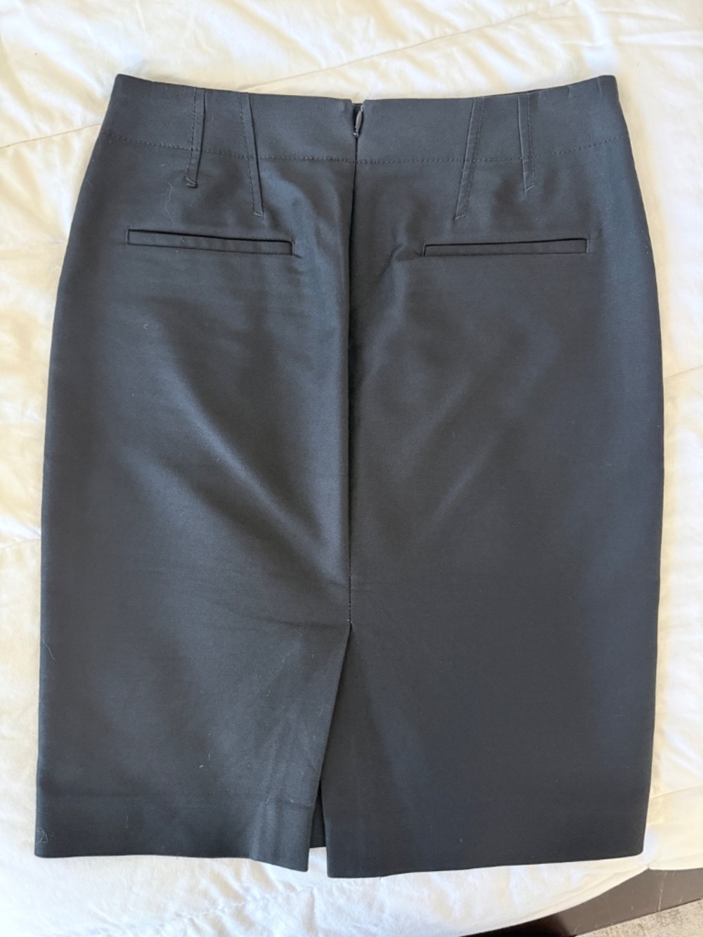 J. Crew Cotton Pencil Skirt Size 0 - Picture 5 of 7